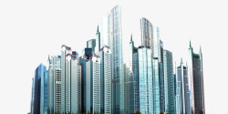 城市建筑群素材