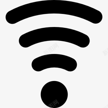 WiFi低信号符号界面图标图标