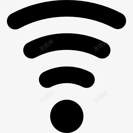 WiFi低信号符号界面图标png_新图网 https://ixintu.com WiFi 低 信号 信号连接 界面 符号 连接