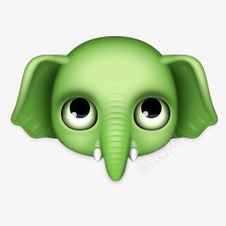 大象小动物头像图标png_新图网 https://ixintu.com png 图标 大象 头像 小动物