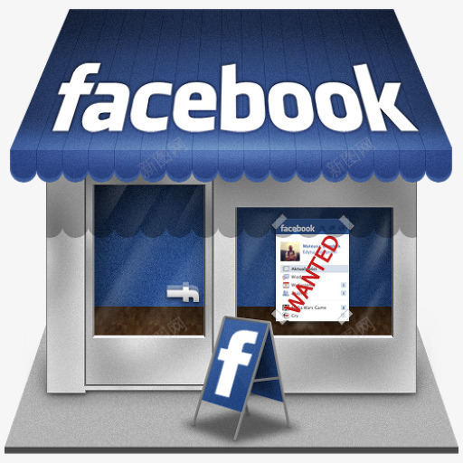 Facebook商店图标png_新图网 https://ixintu.com basket building buy cart facebook logo shop shopping shoppingcart social 寤虹瓚 杞 涔 璐 绀句細 绡 鍟嗗簵 鏍囧 鑴歌氨缃