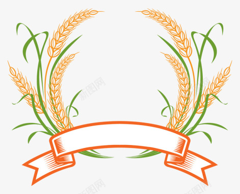 麦穗logo图标图标