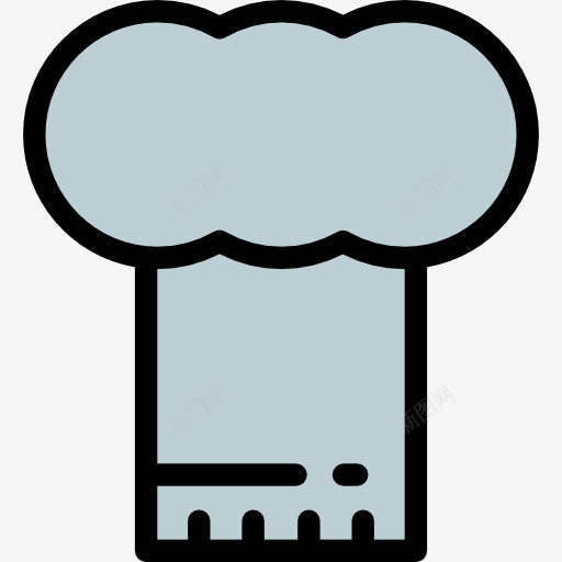 厨师帽图标png_新图网 https://ixintu.com 厨师 厨师帽 厨房 厨房包 帽 服装 炊具 烹饪 食品 食品和餐厅