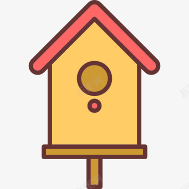 鸟的房子图标图标