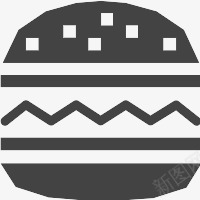 汉堡Glyphsmarticons图标png_新图网 https://ixintu.com hamburger 汉堡