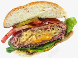 素食汉堡美味汉堡高清图片