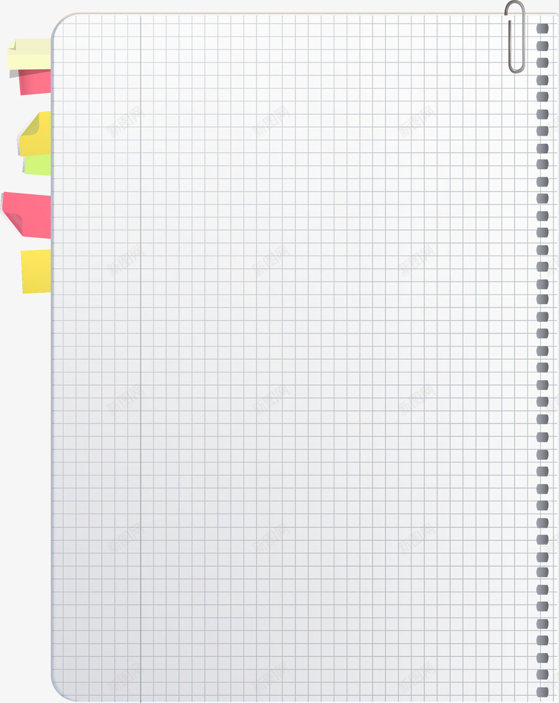 手绘笔记本矢量图ai免抠素材_新图网 https://ixintu.com 便利贴 手绘 指示贴 笔记本 矢量图