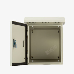 电箱白色户外电箱电柜高清图片