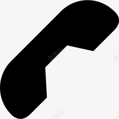 普通电话接收机图标图标
