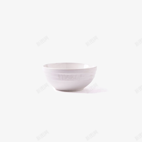 亿嘉陶瓷浮雕特色面碗白色png免抠素材_新图网 https://ixintu.com 产品实物 圆形 煮烩面汤碗 白碗 粉面碗