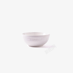 粉面碗亿嘉陶瓷浮雕特色面碗白色高清图片