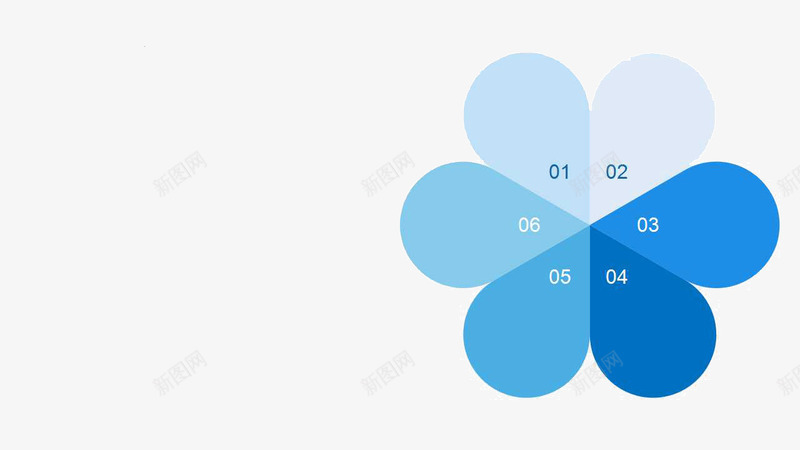 蓝色PPT模板png免抠素材_新图网 https://ixintu.com PPT元素 PPT图形 PPT模板 序号 目录 蓝色