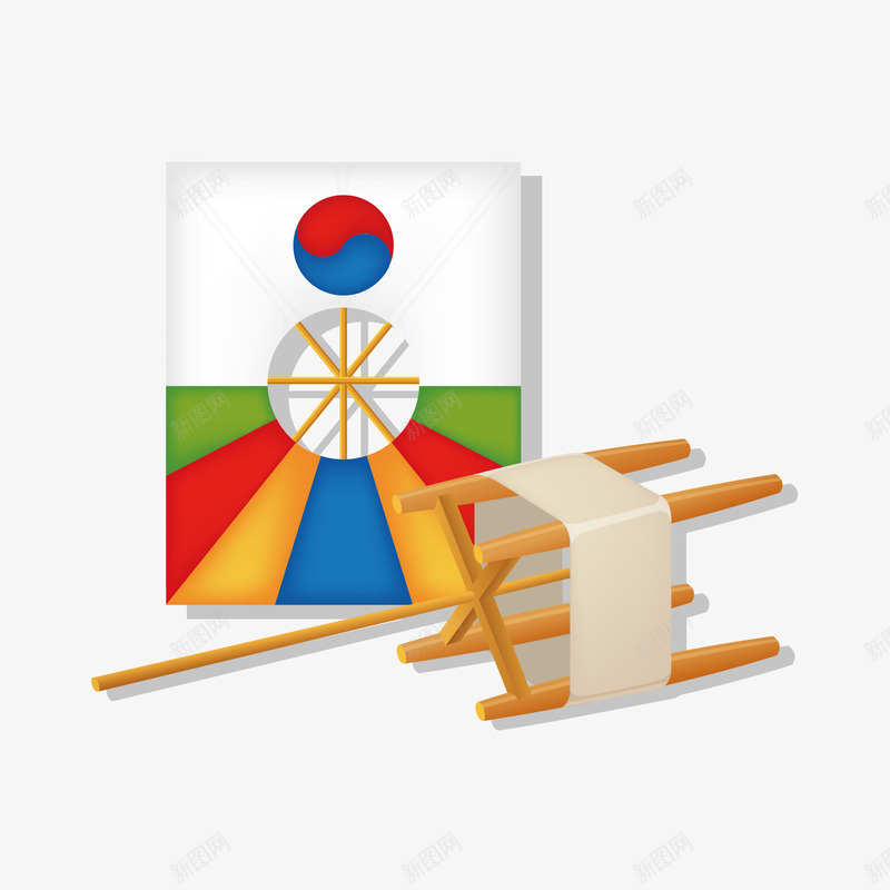 纺织用品png免抠素材_新图网 https://ixintu.com 卡通 纺织用品 韩国风格