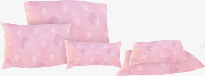 家纺粉色枕头png免抠素材_新图网 https://ixintu.com 家纺 枕头 粉色 装饰