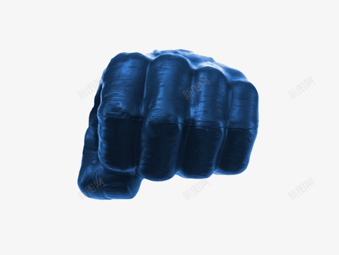 蓝色铜像握拳的手png免抠素材_新图网 https://ixintu.com 创意 拳头 握拳 握拳的手 蓝色 铜像 雕像 雕刻 霸气