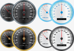 速度仪表矢量图素材