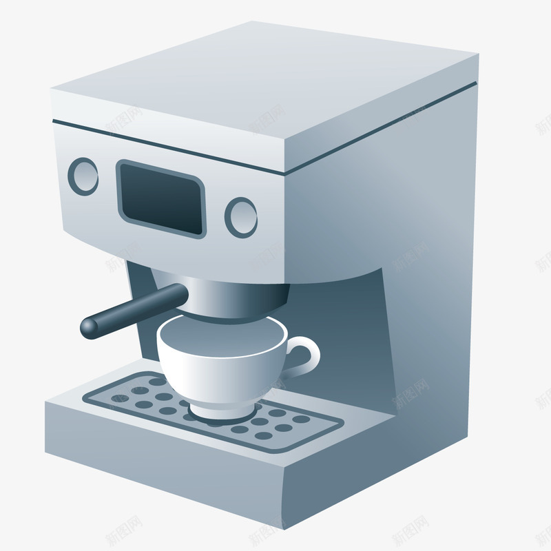家用咖啡机png免抠素材_新图网 https://ixintu.com 咖啡 咖啡机 家电