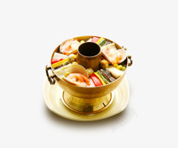 泡菜火锅文化挂韩国传统美食高清图片