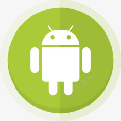 吃惊的安卓机器人安卓Android的标志移动移图标高清图片