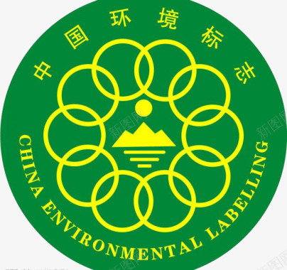 中国环境标志图标图标