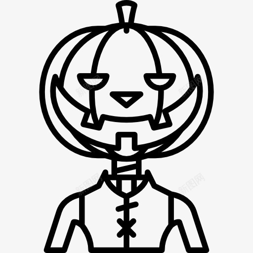 PumpkinKing图标png_新图网 https://ixintu.com 南瓜 可怕 恐怖