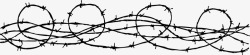 栅栏篱笆铁丝素材