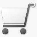 购物车商店商务购买购物车锡耶纳图标图标