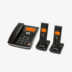 子母电话TCL座机电话D600高清图片