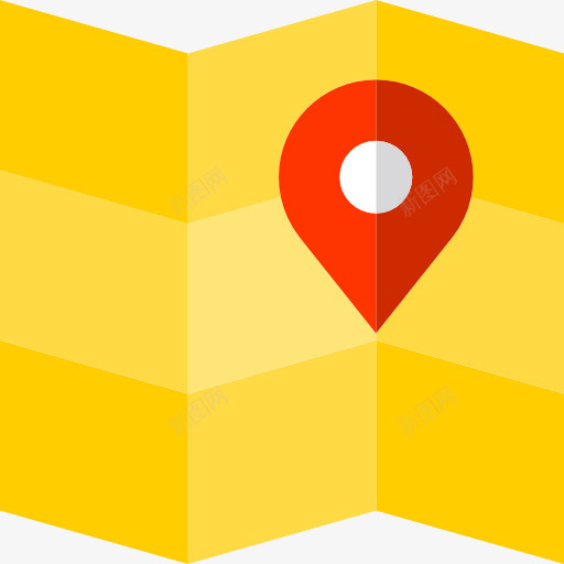 街道地图图标png_新图网 https://ixintu.com GPS 位置 地图 地图上的位置 地图和国旗 地图指针 街道地图 销
