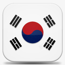 南韩国V7国旗图标图标