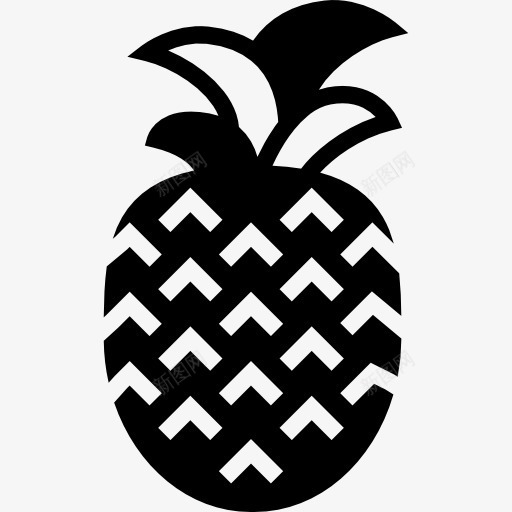 菠萝图标png_新图网 https://ixintu.com 健康食品 天然食品 有机 果 水果 菠萝 食品