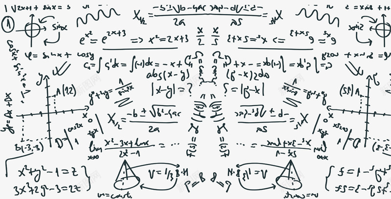 手写数学解题方程式psd免抠素材_新图网 https://ixintu.com 手写数学方程式 手写数学解题 手写数学解题方程式 数学解题方程式