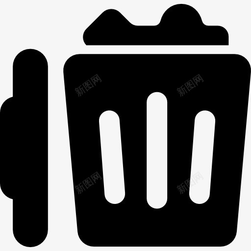 BinFull图标png_新图网 https://ixintu.com 垃圾回收站 垃圾桶 有机垃圾桶 生态