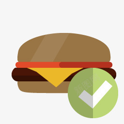 汉堡选择目录flaticons图标png_新图网 https://ixintu.com checkmark hamburguer 汉堡 选择目录