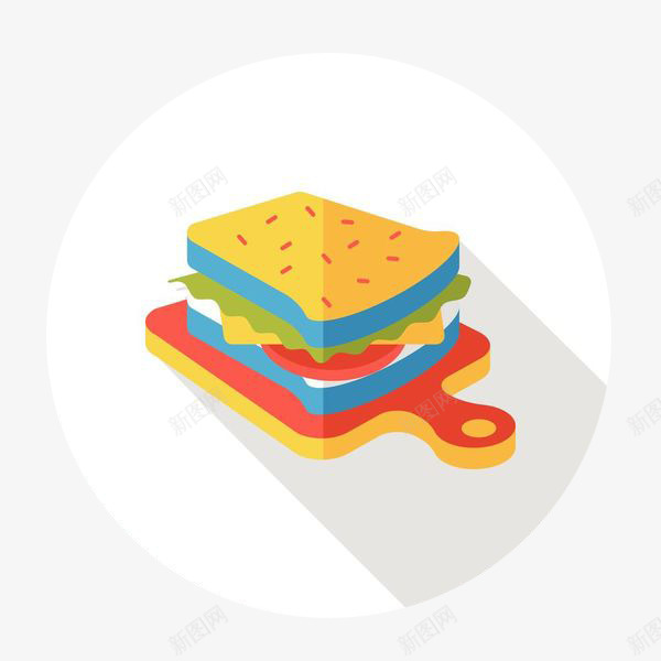 面包夹心汉堡png免抠素材_新图网 https://ixintu.com 卡通 吃饭 夹层 快餐 汉堡 美味 美食 肉 脂肪 面包 食物 鲜虾堡