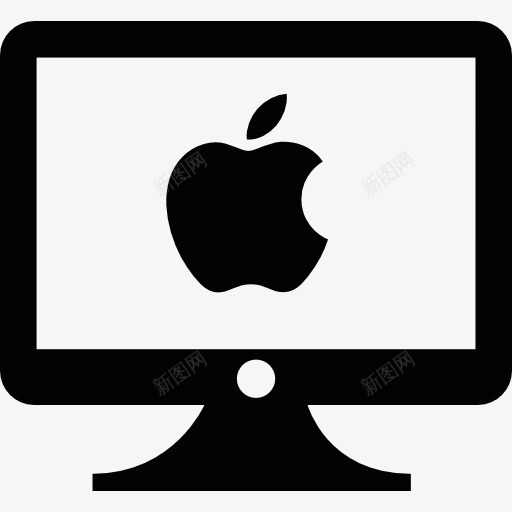 苹果显示器图标png_新图网 https://ixintu.com Mac屏幕 桌面 监控 苹果技术