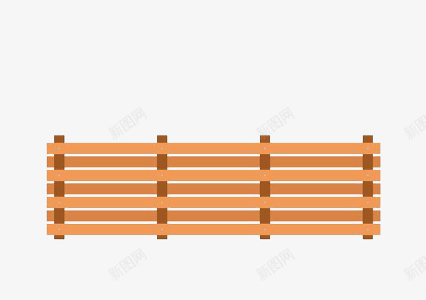 黄色手绘木制栅栏png免抠素材_新图网 https://ixintu.com 几何 建筑护栏 手绘 护栏 木栅栏 栅栏 道路护栏 黄色
