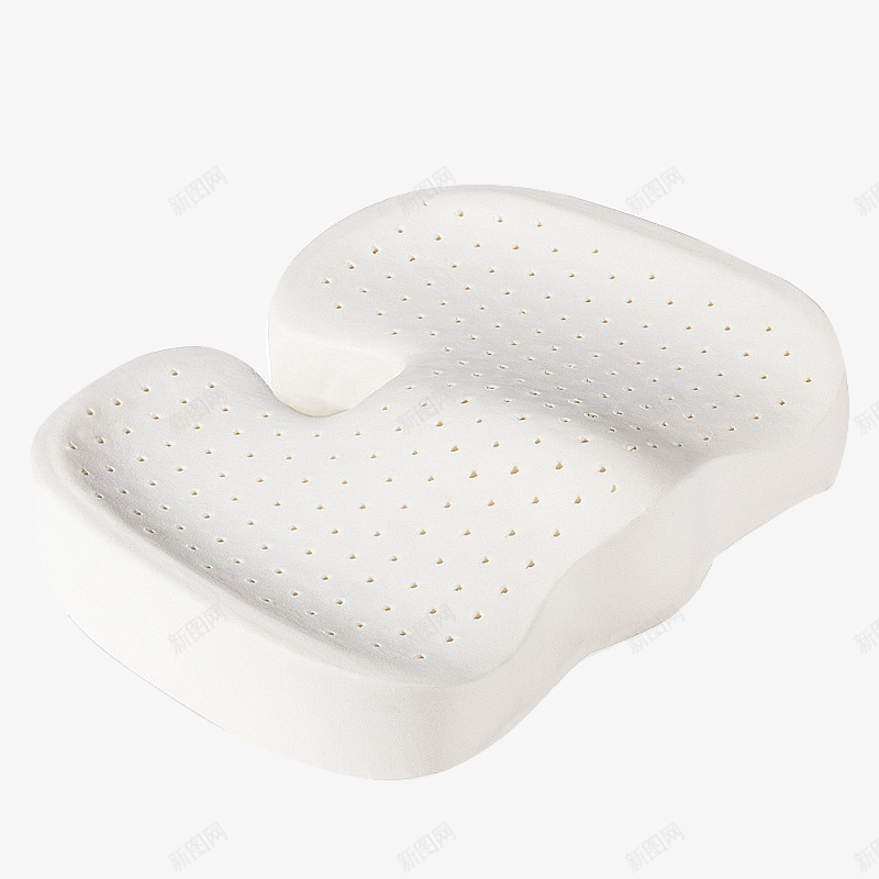 办公橡胶坐垫png免抠素材_新图网 https://ixintu.com 产品实物 坐垫 天然橡胶 白色
