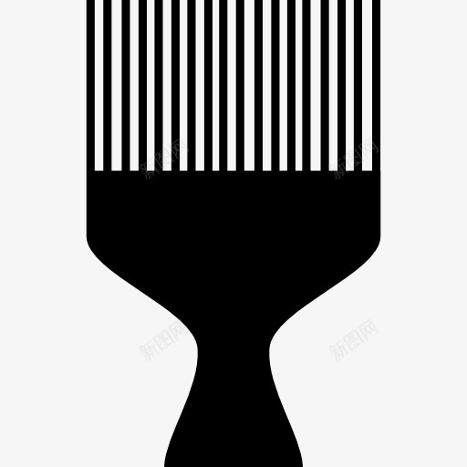 梳理工具卷曲的头发图标png_新图网 https://ixintu.com 卷曲 卷曲的头发 头发 工具 工具和器具 梳子 美发