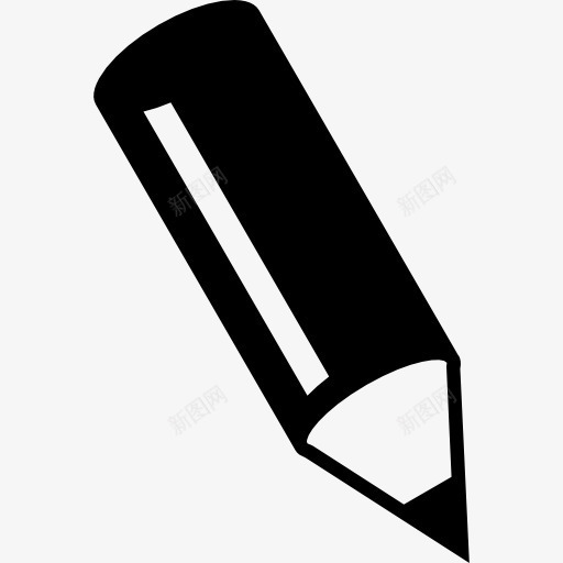 手写笔图标png_新图网 https://ixintu.com 人才 写作 对角 工具 工具和用具 编写 铅笔