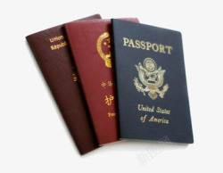 证件本子出国护照高清图片