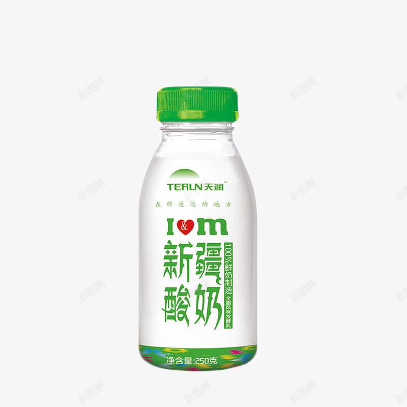 新疆天润天然瓶装酸奶png免抠素材_新图网 https://ixintu.com 产品实物 浓缩 老酸奶 香醇