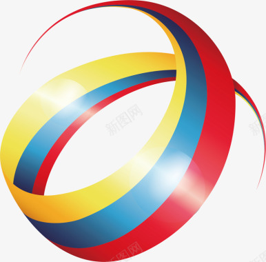 圆圈户外运动logo图标图标