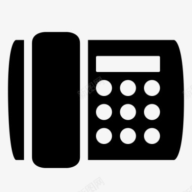 业务呼叫通信办公室电话电话电话图标图标