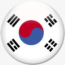 republic韩国共和国世界杯旗高清图片