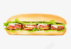 三明治摄影汉堡三明治高清图片