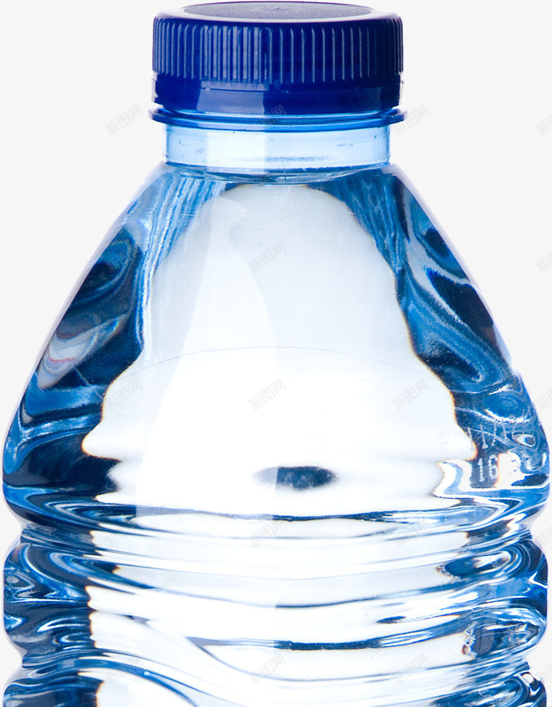 蓝色纯净水瓶创意png免抠素材_新图网 https://ixintu.com 创意 纯净水 蓝色