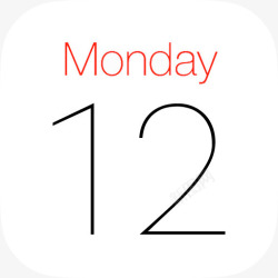 ios日历日历iOS7LikeMacIcons图标高清图片