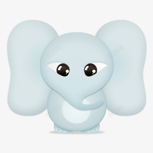 大象反式可爱的小动物png免抠素材_新图网 https://ixintu.com animal elephant trans 动物 反式 大象