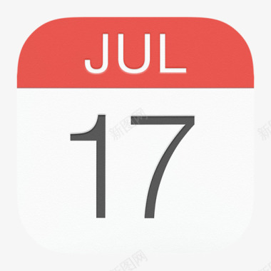 日历iOS8Icons图标图标